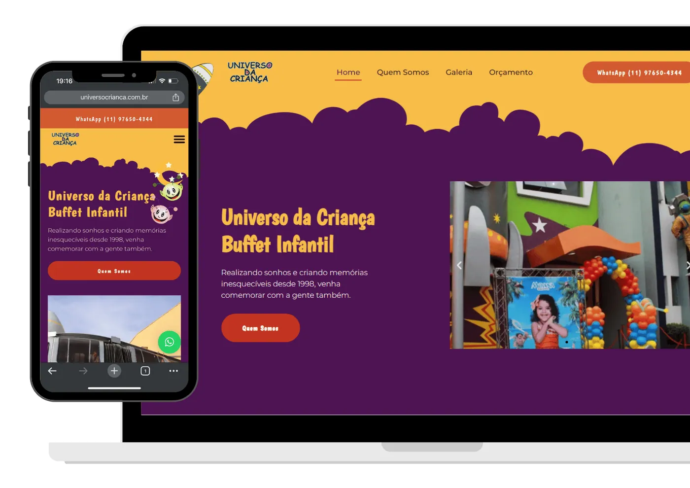 Projeto de site desenvolvido pela Olaje Publicidade 10