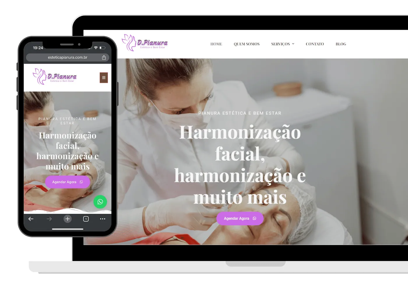 Projeto de site desenvolvido pela Olaje Publicidade 14