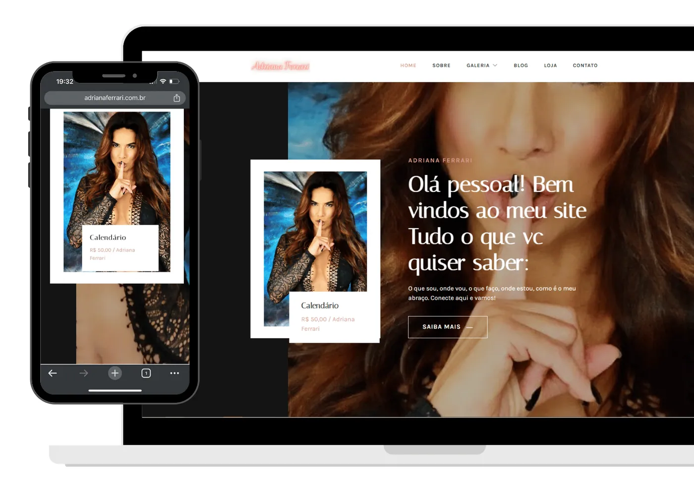 Projeto de site desenvolvido pela Olaje Publicidade 18