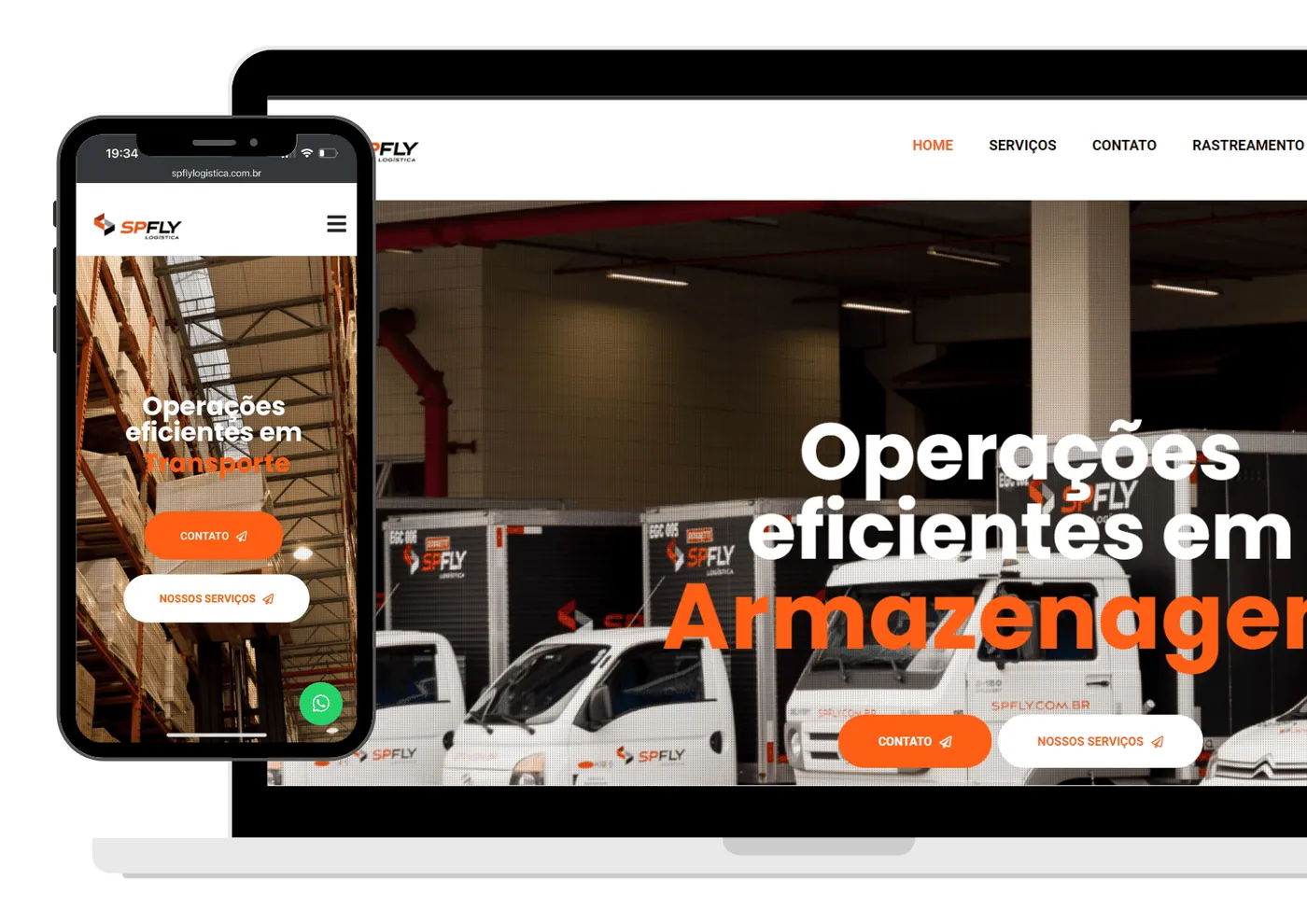 Projeto de site desenvolvido pela Olaje Publicidade 20